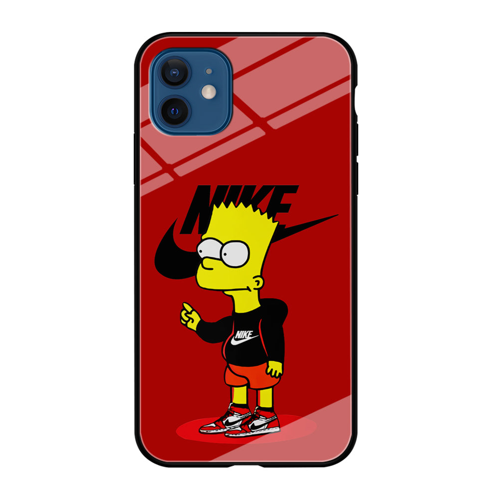 Nike Style Bart Simpson iPhone 12 Mini Case