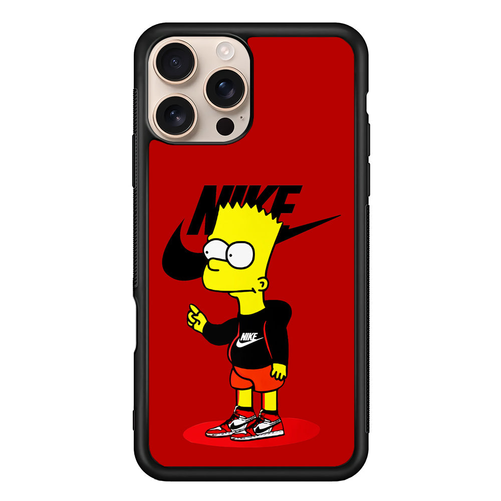 Nike Style Bart Simpson iPhone 16 Pro Max Case - Altracase