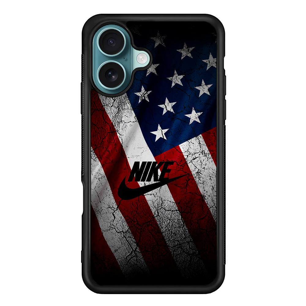 Nike USA Flag iPhone 16 Plus Case - Altracase