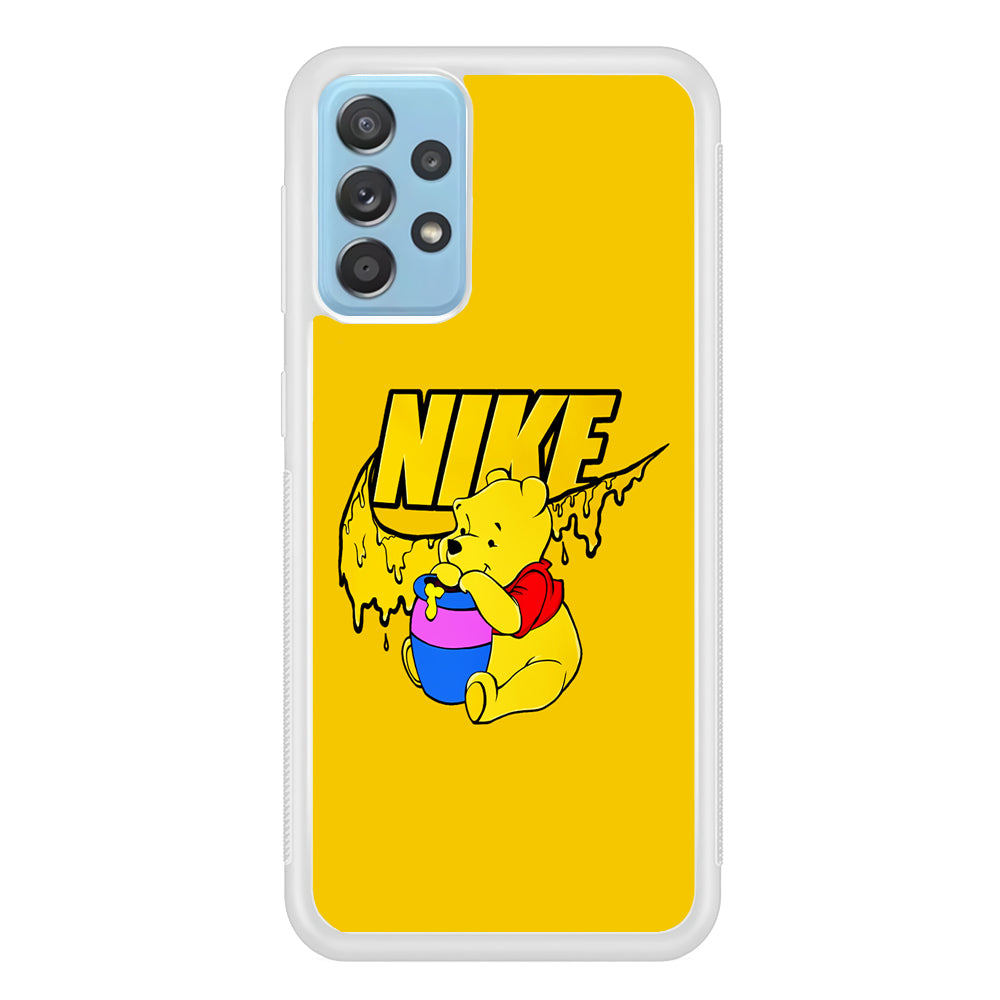 Nike Winnie The Pooh Samsung Galaxy A72 Case