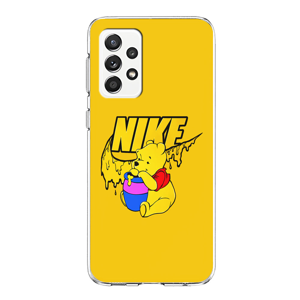 Nike Winnie The Pooh Samsung Galaxy A72 Case