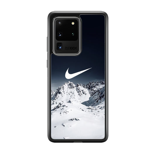 Nike Winter Mount Samsung Galaxy S20 Ultra Case-Mobile Phone Case-Rubber Black (2D Case)-Altracase