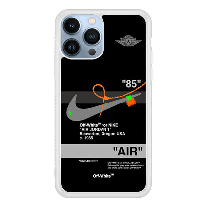 Nike X Air Jordan Black iPhone 15 Pro Case