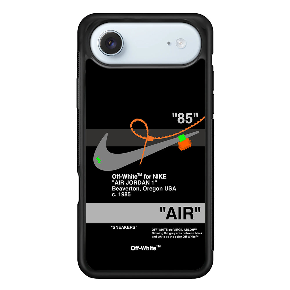 Nike X Air Jordan Black iPhone 17 Air Case - Altracase