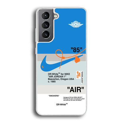 Nike X Air Jordan Blue Samsung Galaxy S23 Case