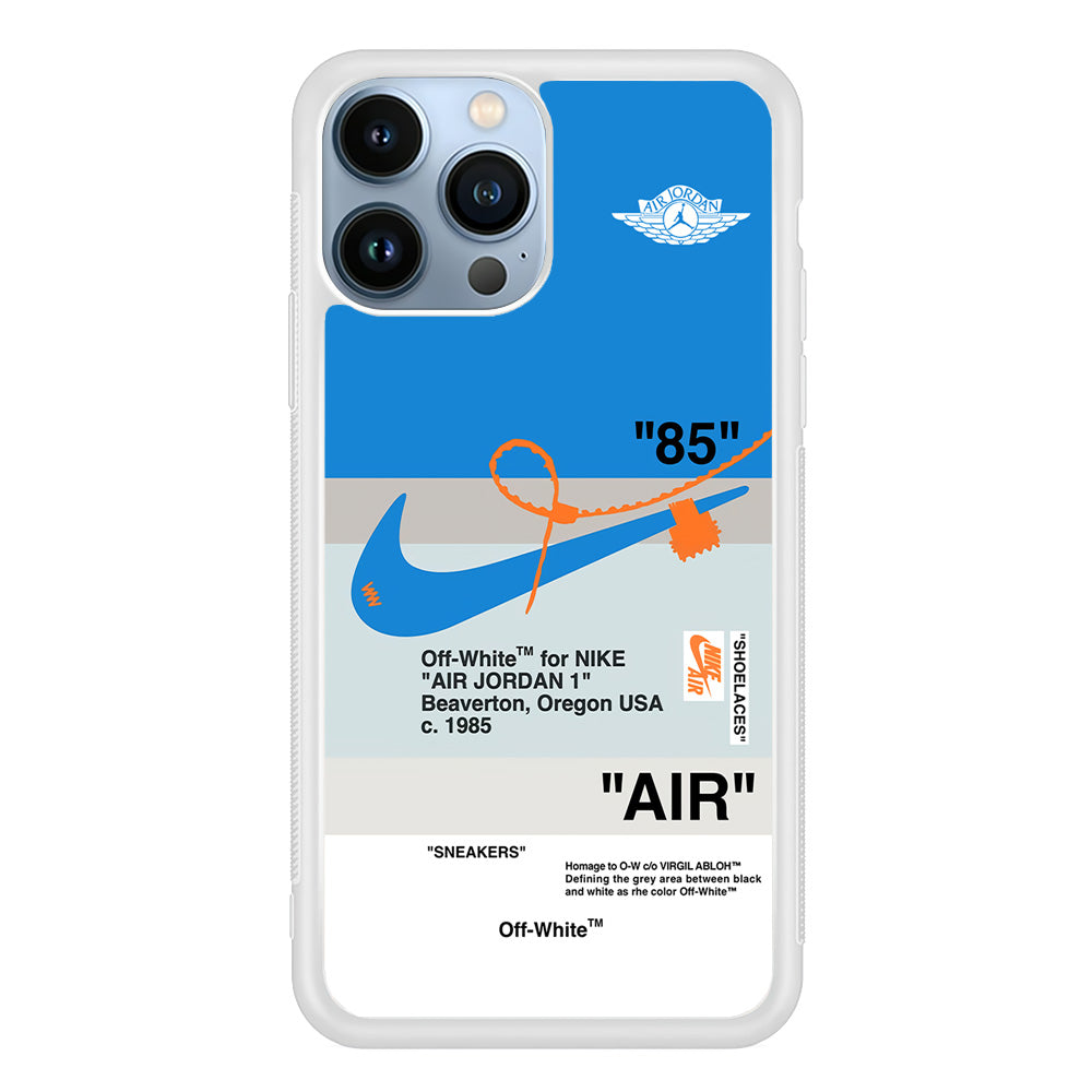 Nike X Air Jordan Blue iPhone 15 Pro Max Case