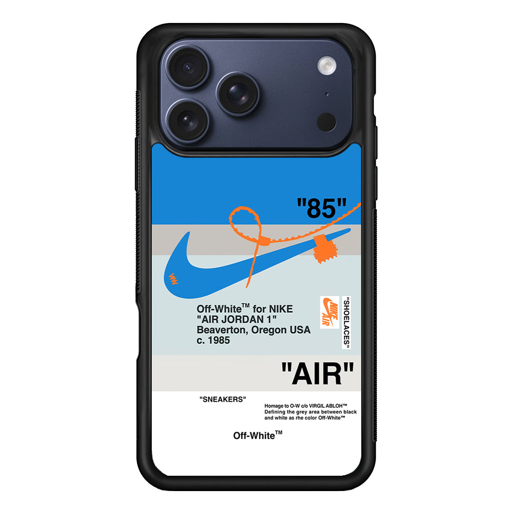 Nike X Air Jordan Blue iPhone 17 Pro Case - Altracase