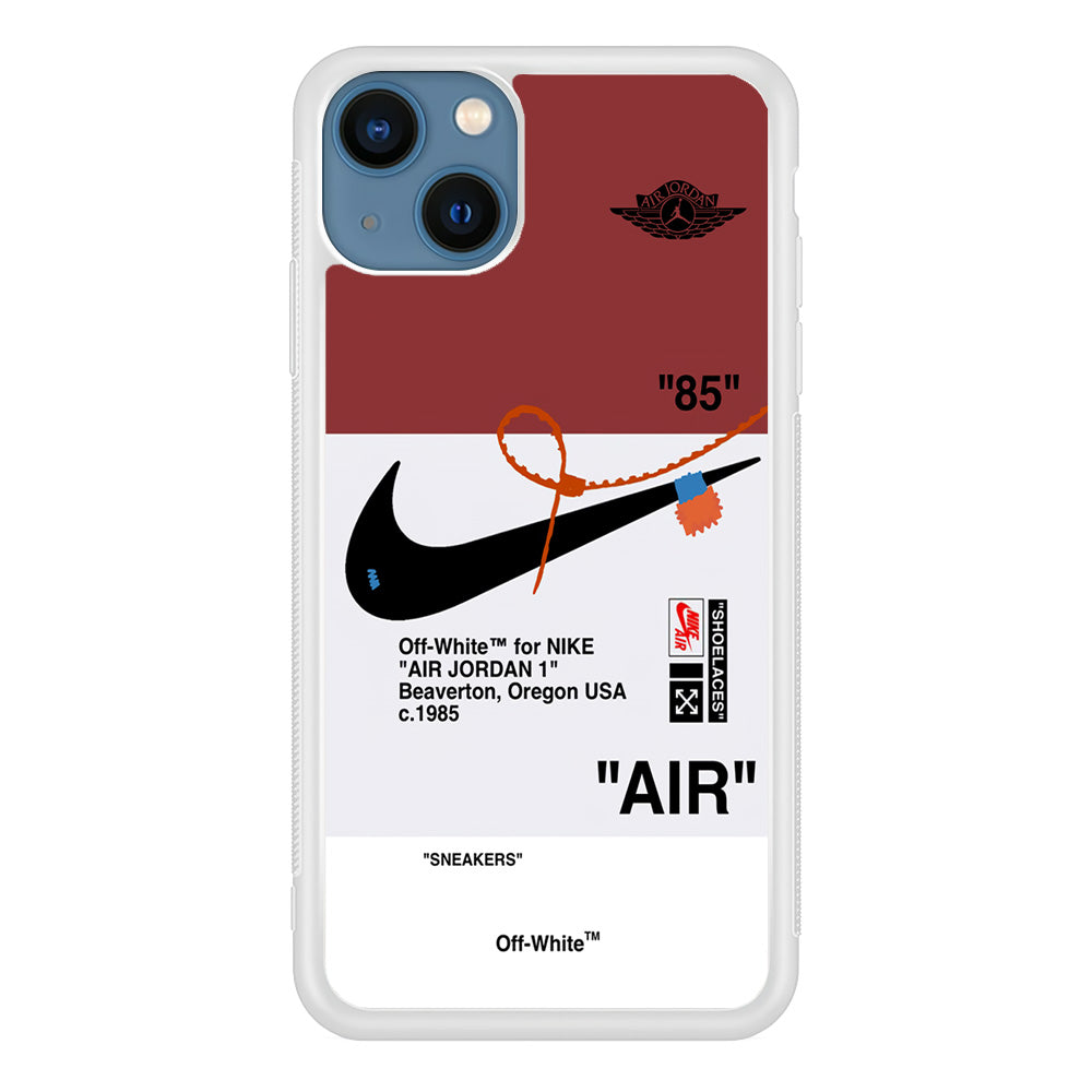 Nike X Air Jordan Red iPhone 15 Plus Case