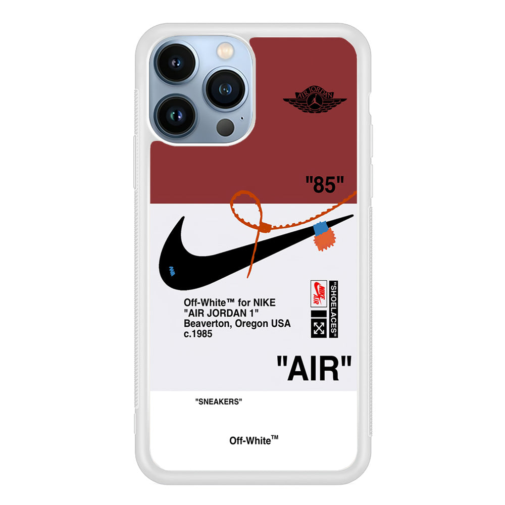 Nike X Air Jordan Red iPhone 15 Pro Case