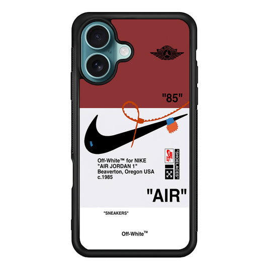 Nike X Air Jordan Red iPhone 16 Plus Case - Altracase