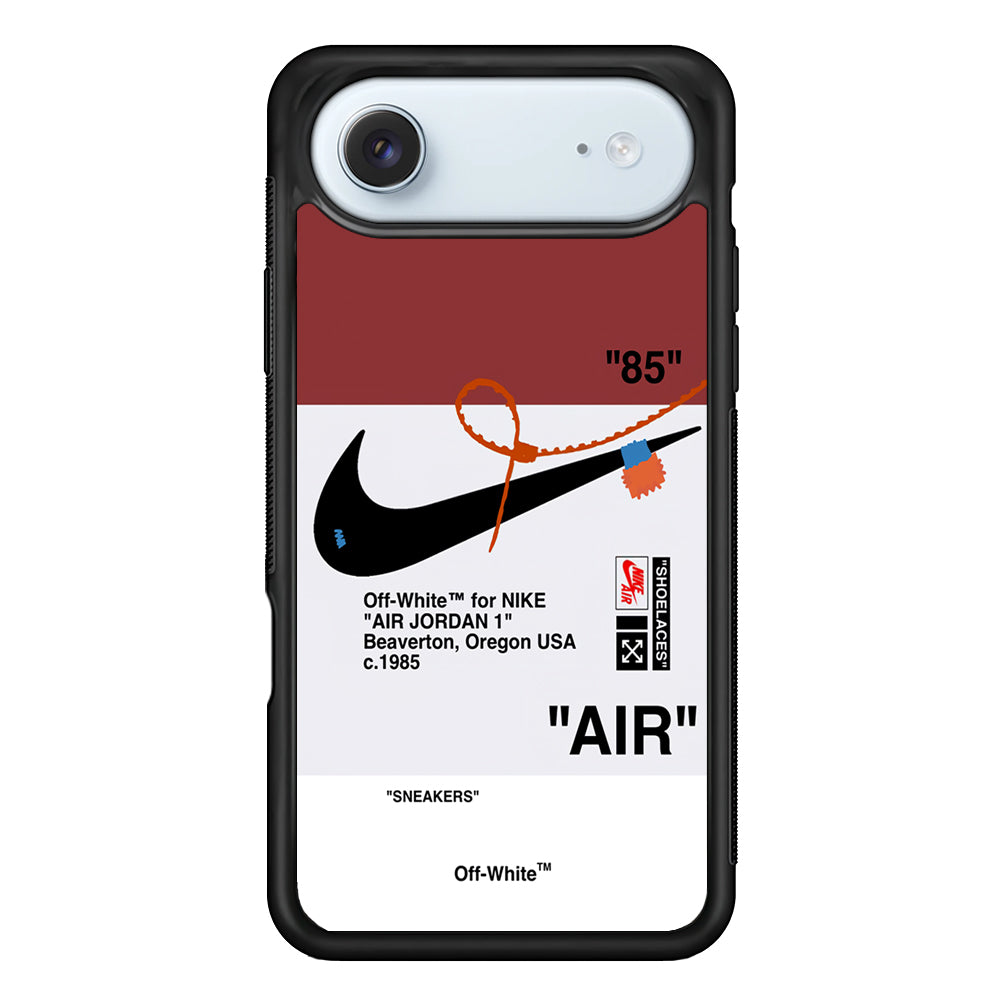Nike X Air Jordan Red iPhone 17 Air Case - Altracase