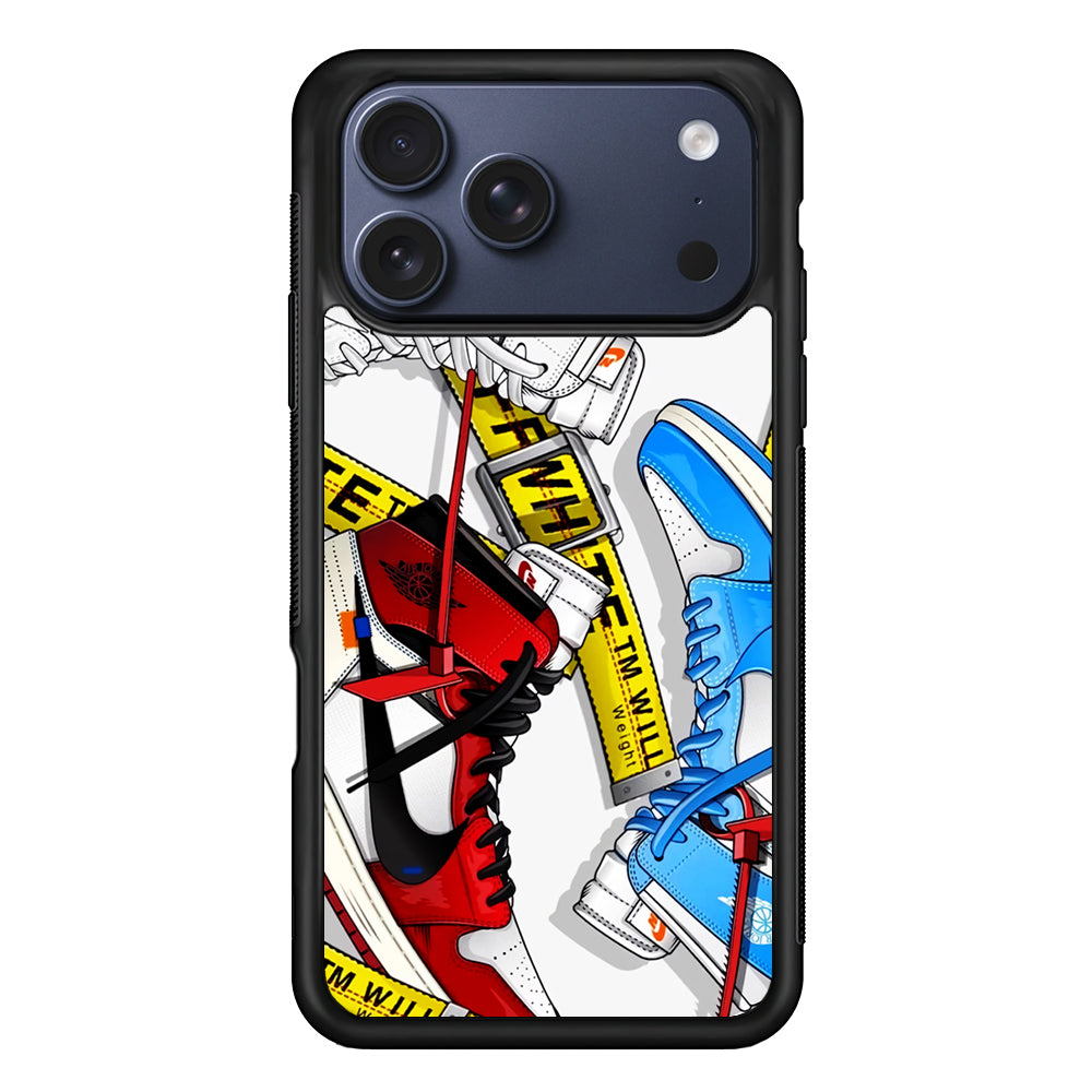 Nike X Air Jordan Shoes Collage iPhone 17 Pro Max Case - Altracase