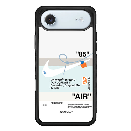 Nike X Air Jordan White iPhone 17 Air Case - Altracase