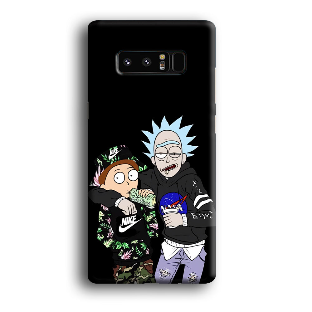 Nike X Nasa Rick and Morty Samsung Galaxy Note 8 Case