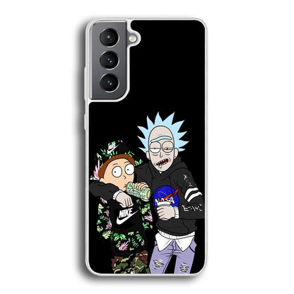 Nike X Nasa Rick and Morty Samsung Galaxy S24 Plus Case