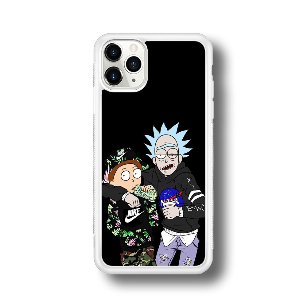 Nike X Nasa Rick and Morty iPhone 11 Pro Case