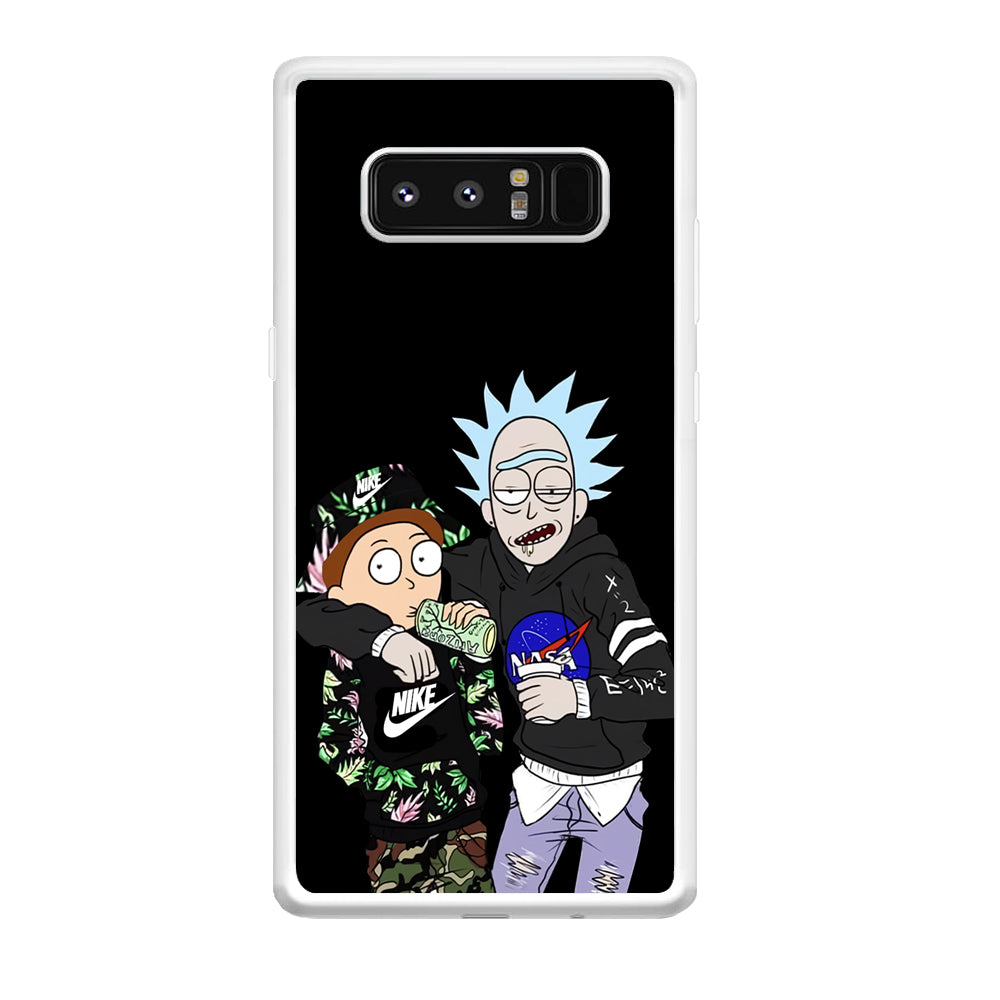 Nike X Nasa Rick and Morty Samsung Galaxy Note 8 Case