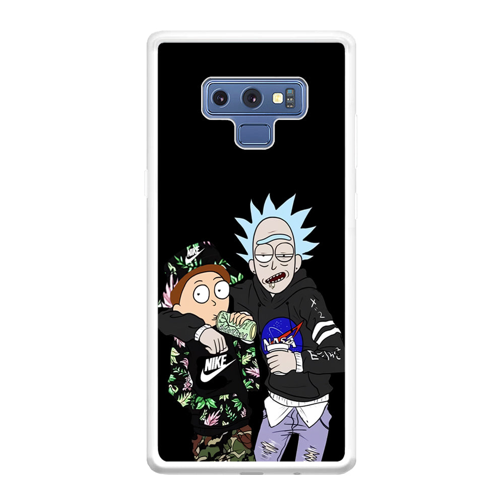 Nike X Nasa Rick and Morty Samsung Galaxy Note 9 Case