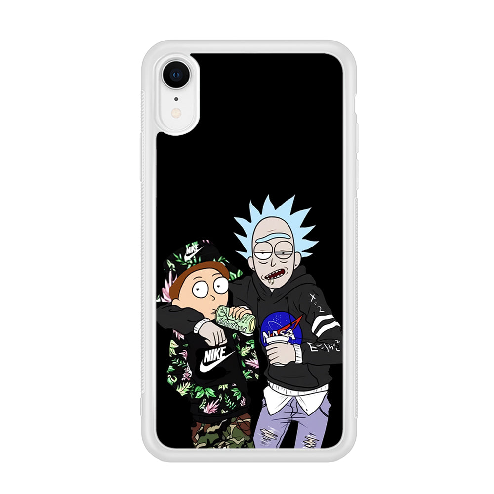 Nike X Nasa Rick and Morty iPhone XR Case