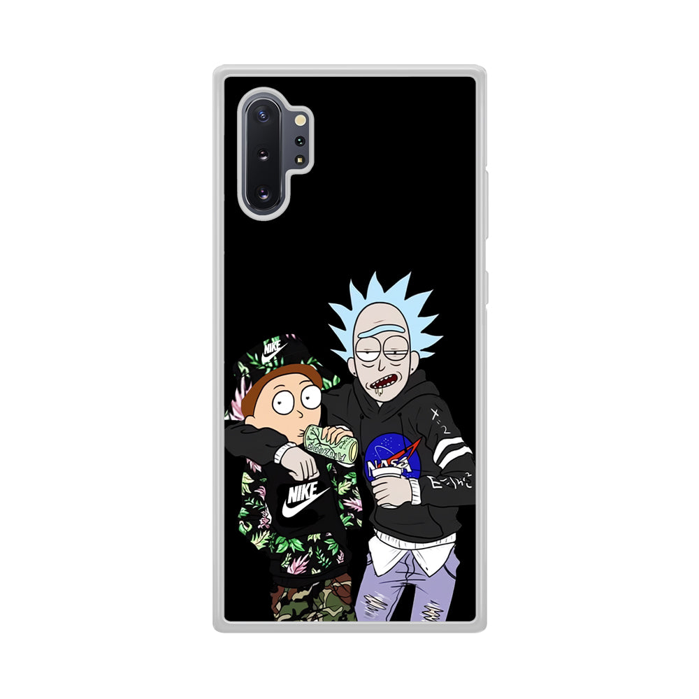 Nike X Nasa Rick and Morty Samsung Galaxy Note 10 Plus Case