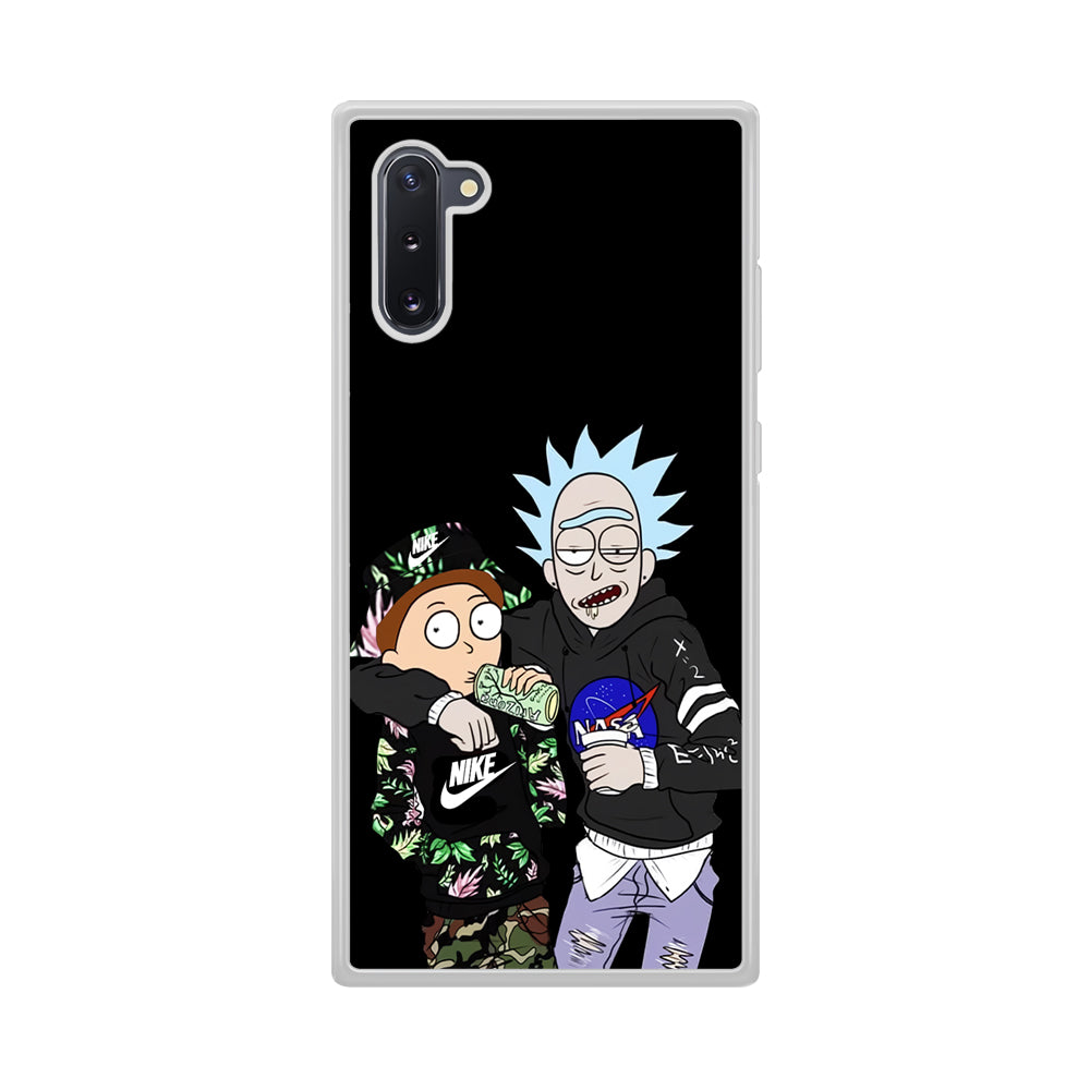 Nike X Nasa Rick and Morty Samsung Galaxy Note 10 Case