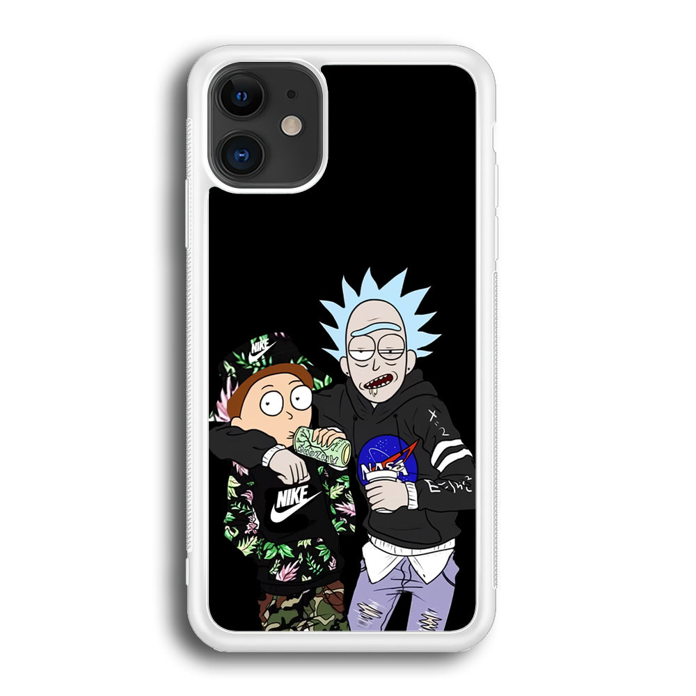 Nike X Nasa Rick and Morty iPhone 12 Mini Case