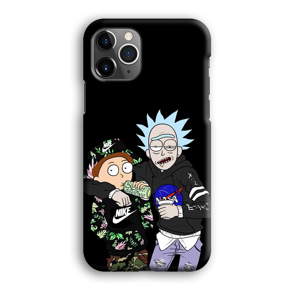 Nike X Nasa Rick and Morty iPhone 12 Pro Max Case