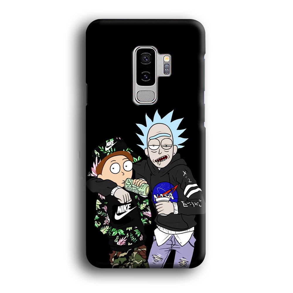 Nike X Nasa Rick and Morty Samsung Galaxy S9 Plus Case