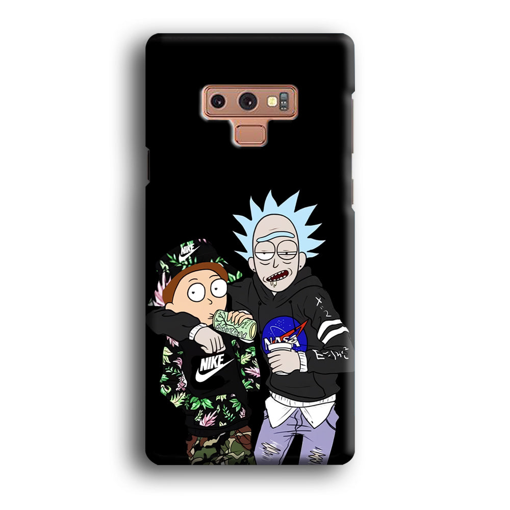 Nike X Nasa Rick and Morty Samsung Galaxy Note 9 Case