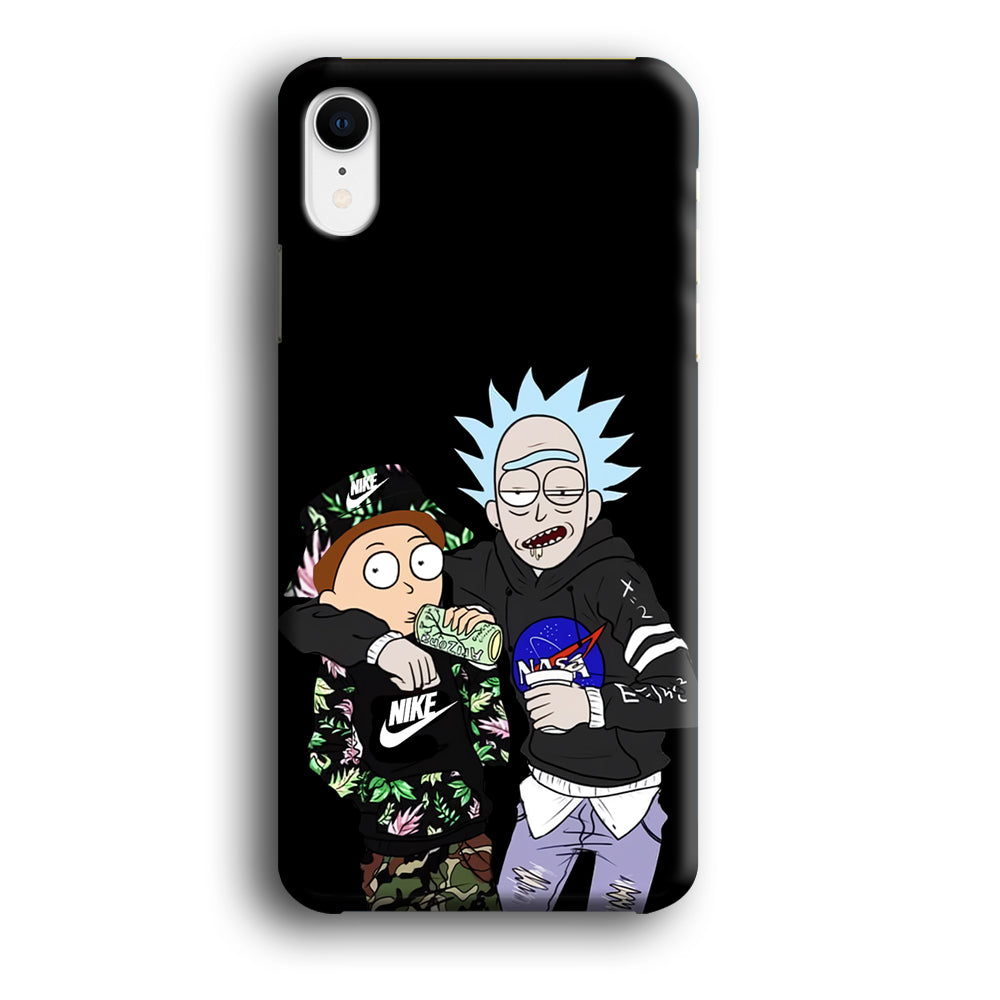 Nike X Nasa Rick and Morty iPhone XR Case