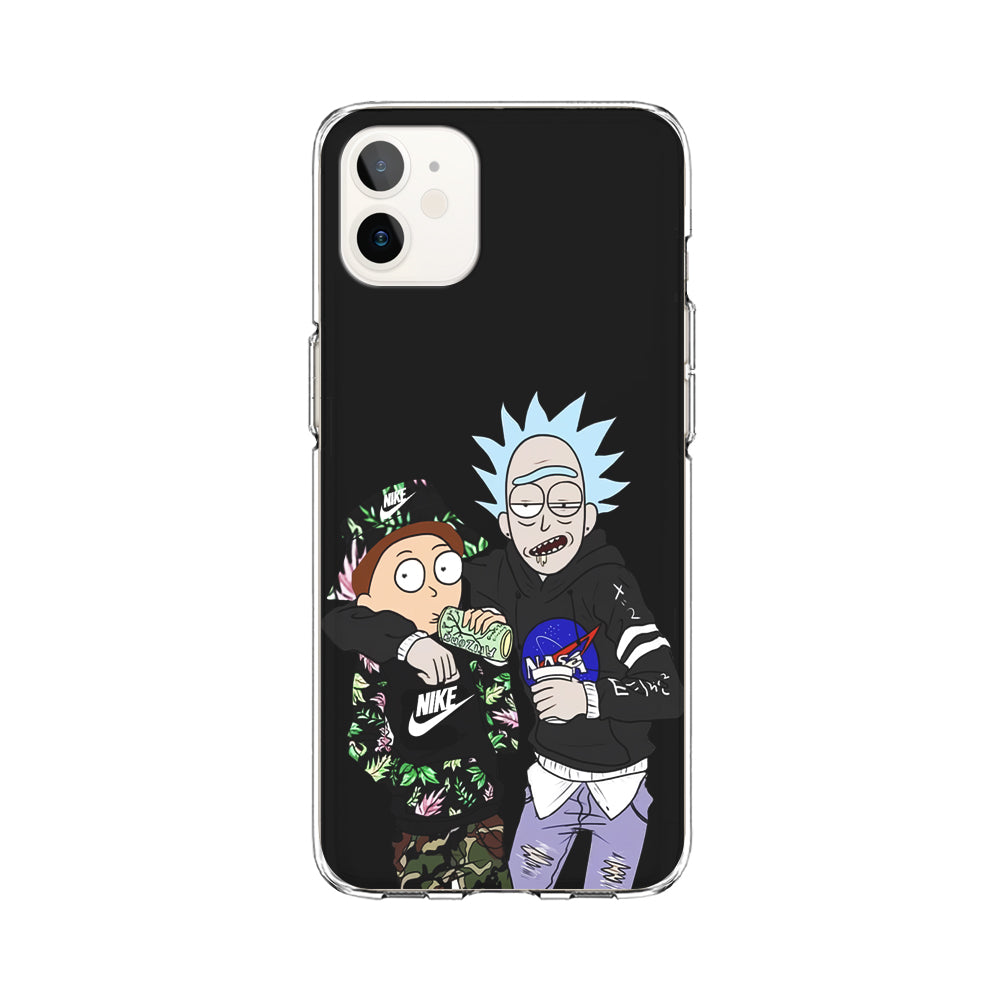 Nike X Nasa Rick and Morty iPhone 12 Mini Case