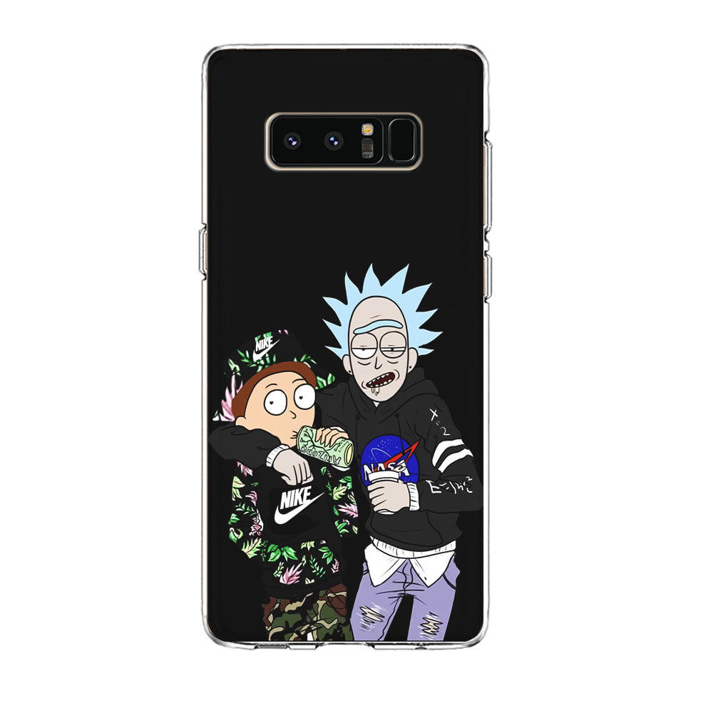 Nike X Nasa Rick and Morty Samsung Galaxy Note 8 Case