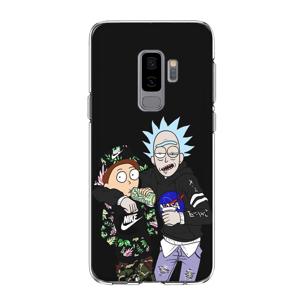 Nike X Nasa Rick and Morty Samsung Galaxy S9 Plus Case