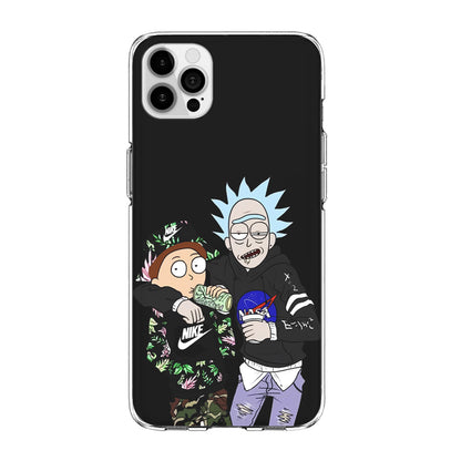 Nike X Nasa Rick and Morty iPhone 15 Pro Max Case