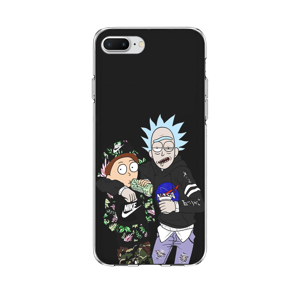 Nike X Nasa Rick and Morty iPhone 7 Plus Case