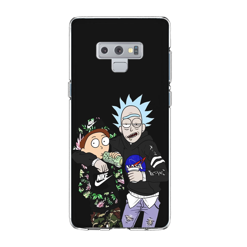 Nike X Nasa Rick and Morty Samsung Galaxy Note 9 Case