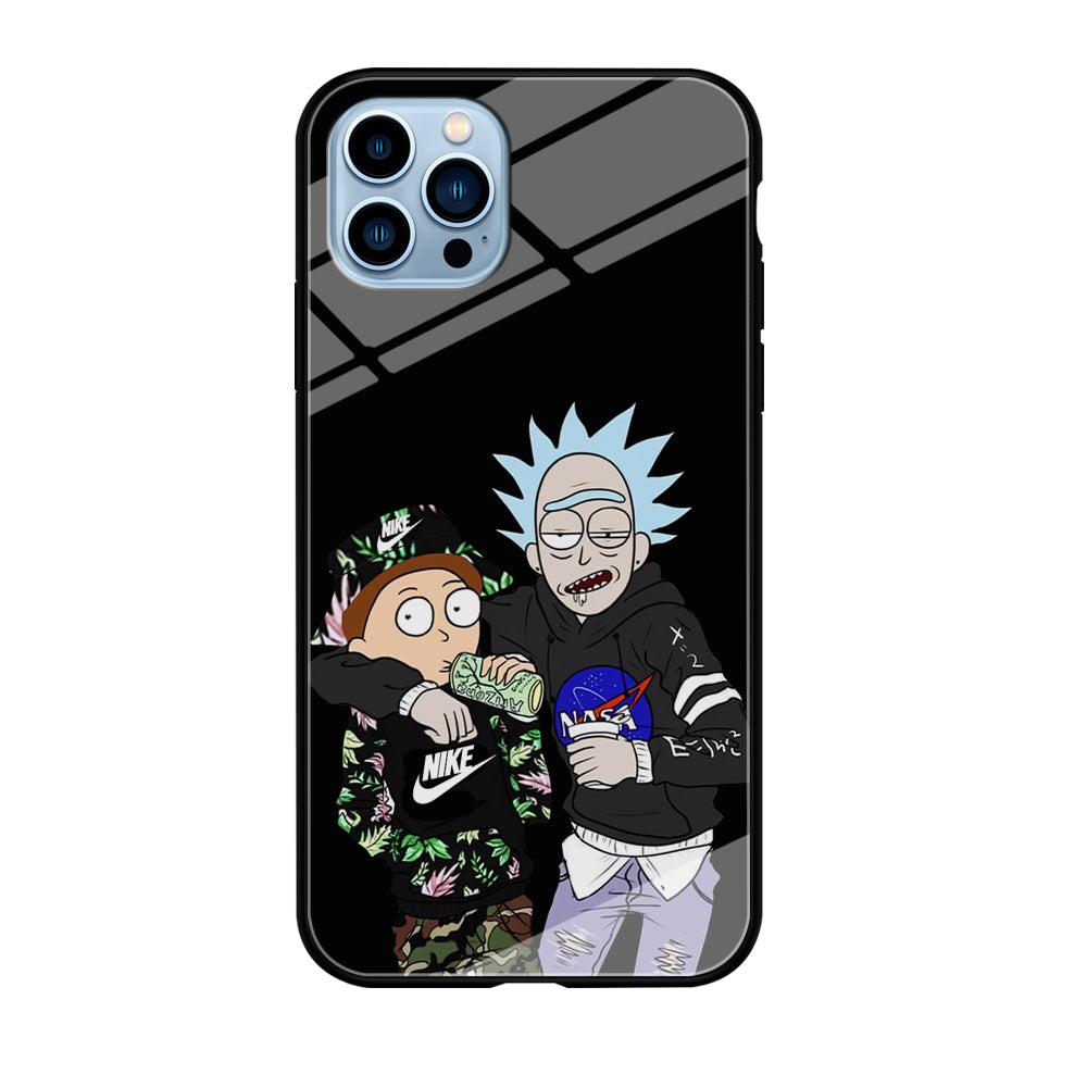 Nike X Nasa Rick and Morty iPhone 12 Pro Max Case