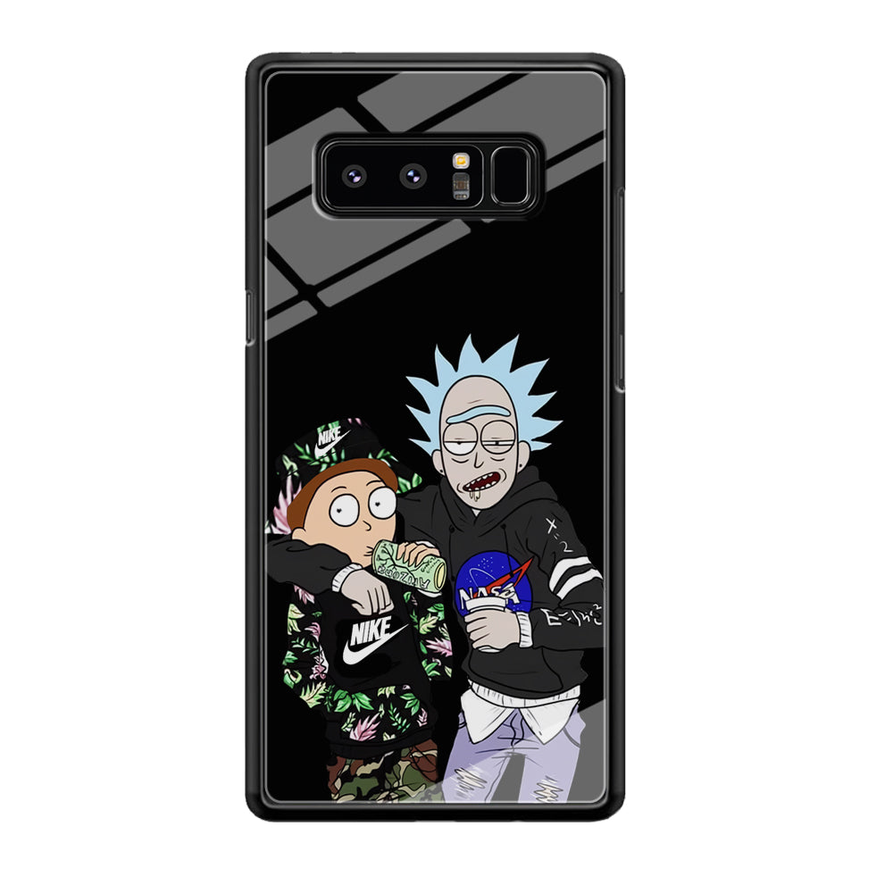 Nike X Nasa Rick and Morty Samsung Galaxy Note 8 Case