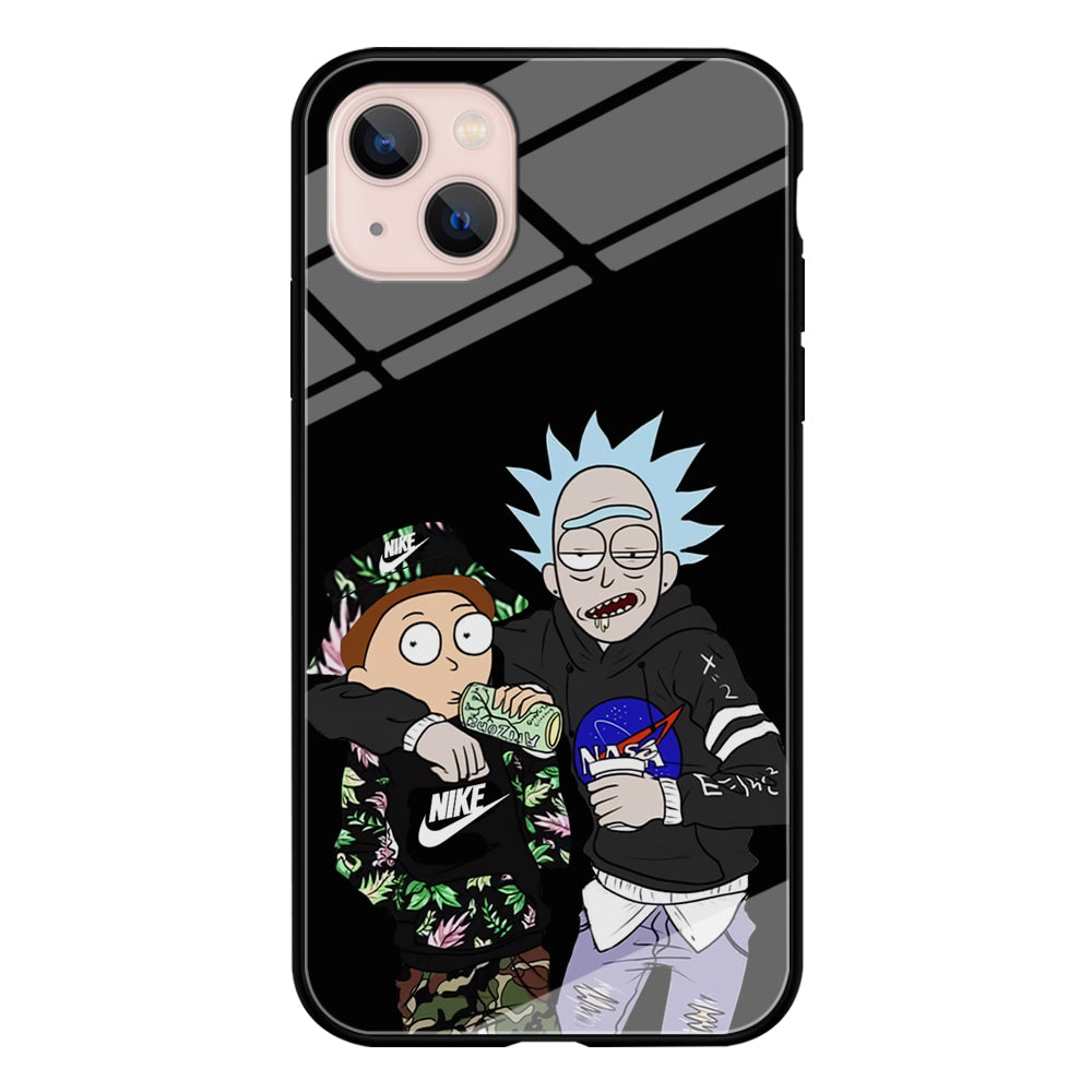 Nike X Nasa Rick and Morty iPhone 13 Mini Case