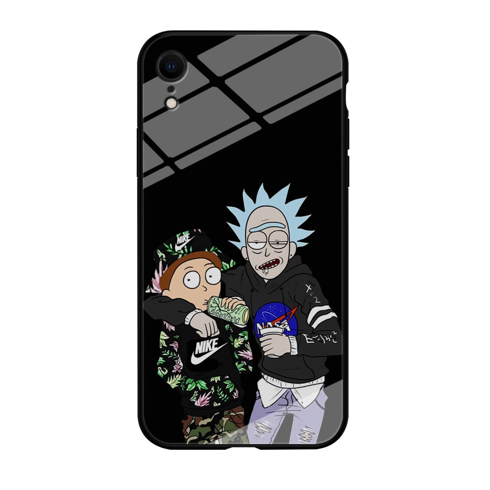 Nike X Nasa Rick and Morty iPhone XR Case