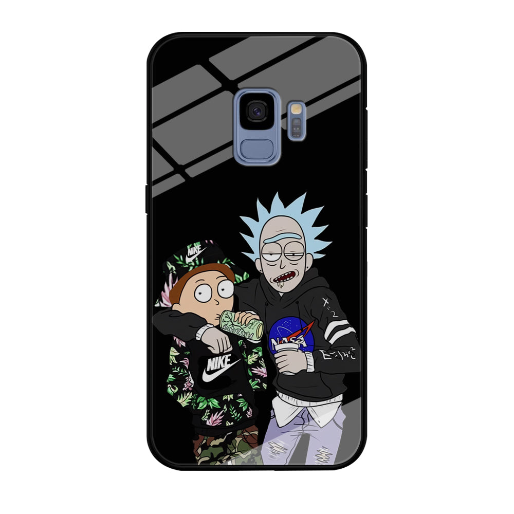 Nike X Nasa Rick and Morty  Samsung Galaxy S9 Case