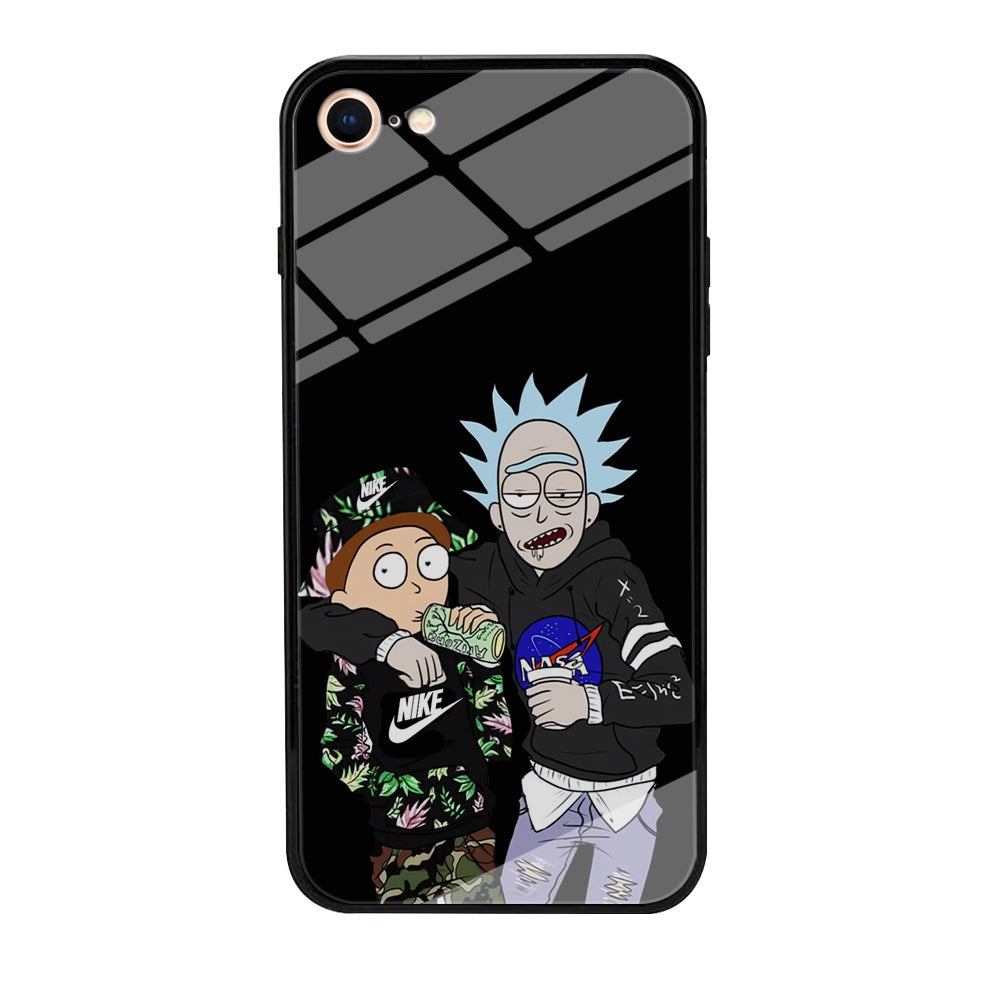 Nike X Nasa Rick and Morty iPhone SE 2020 Case