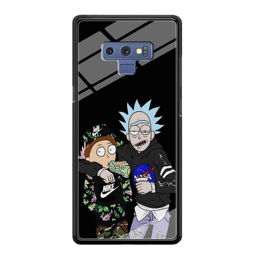 Nike X Nasa Rick and Morty Samsung Galaxy Note 9 Case