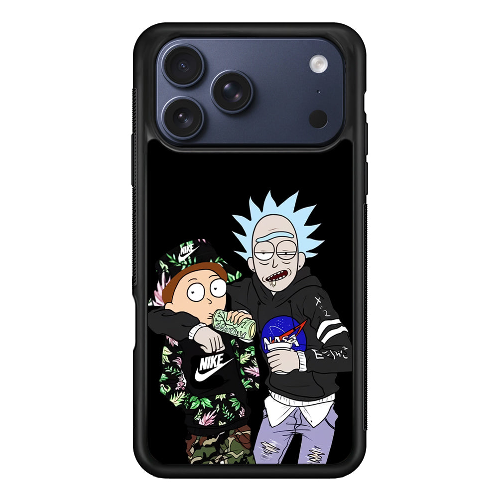 Nike X Nasa Rick and Morty iPhone 17 Pro Case - Altracase