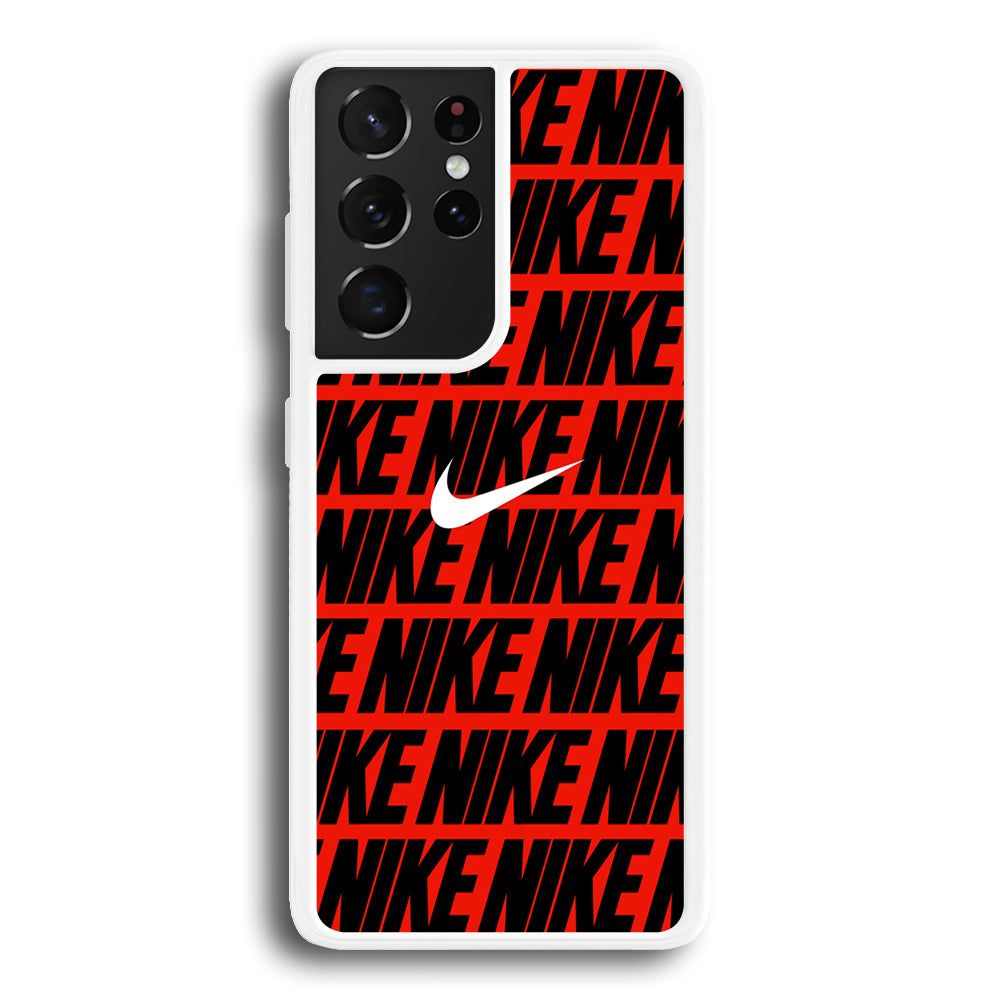 Nike in Red Samsung Galaxy S23 Ultra Case