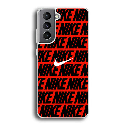 Nike in Red Samsung Galaxy S22 Plus Case