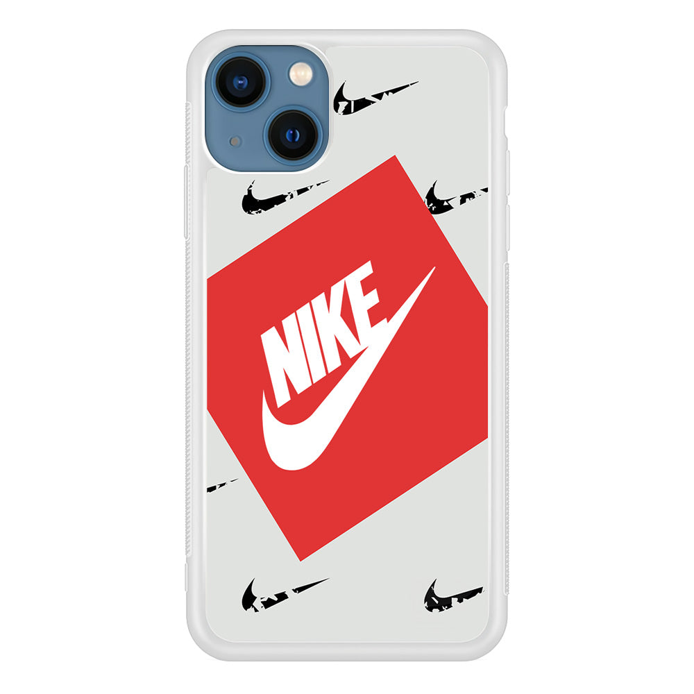 Nike in Red Box iPhone 15 Plus Case