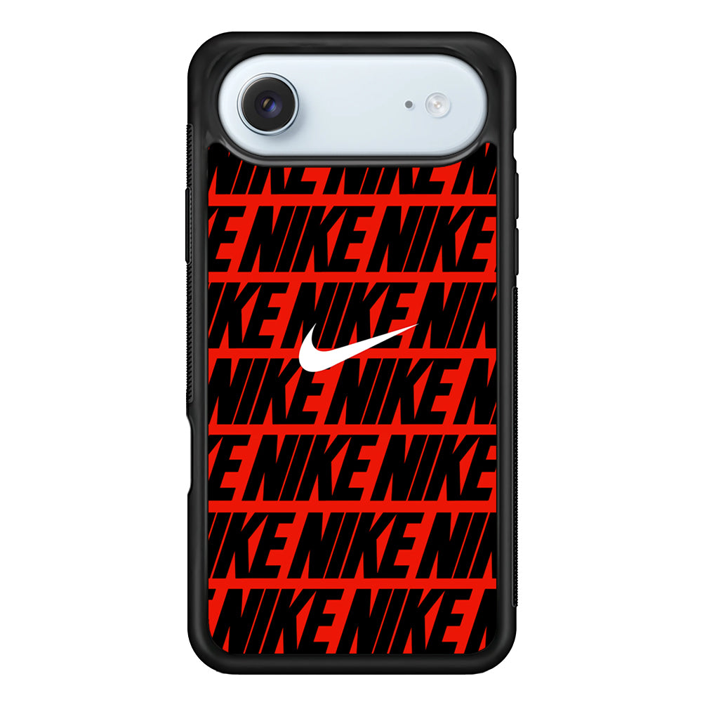 Nike in Red iPhone 17 Air Case - Altracase