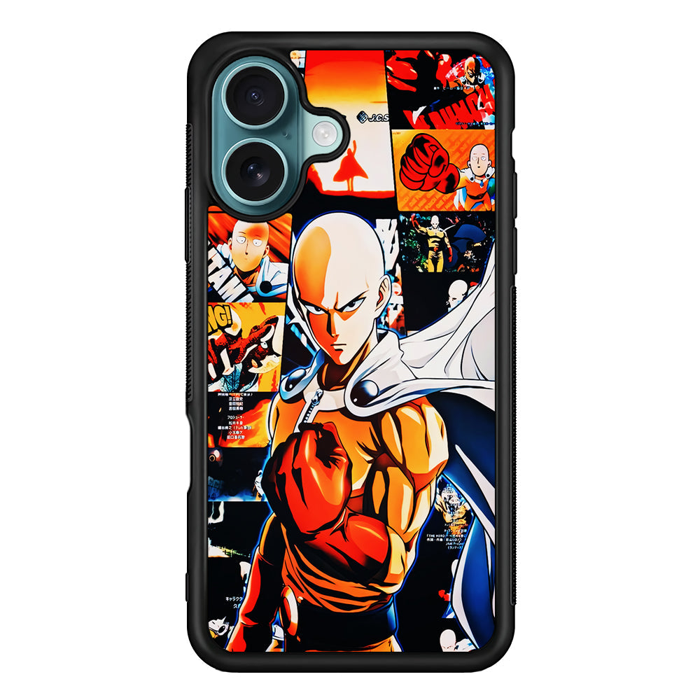 OPM Saitama Aesthetic iPhone 16 Plus Case - Altracase
