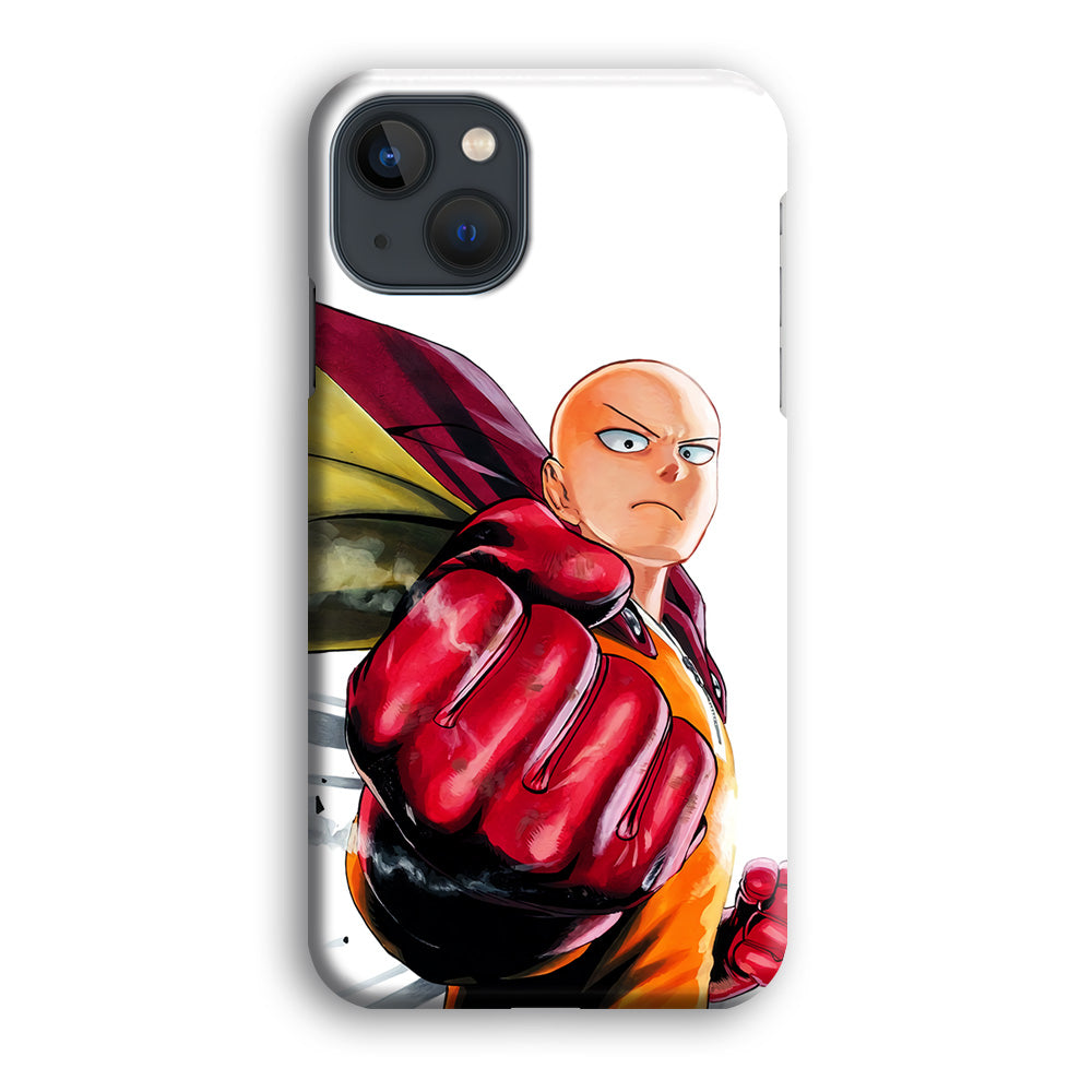 OPM Saitama Strong Punch iPhone 14 Plus Case